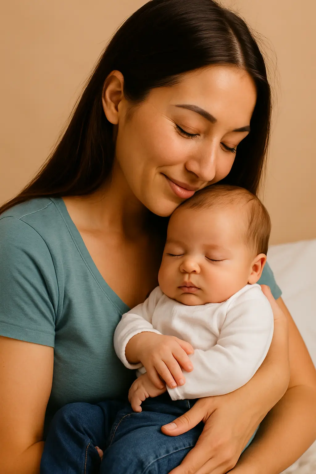 mother lovingly holding newborn baby baby care wowmama